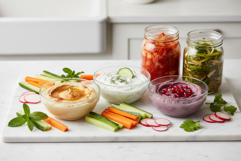 Dips & Kimchi