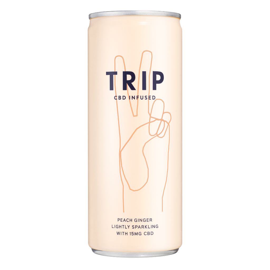 Trip CBD Infused Drink Peach Ginger 250ml