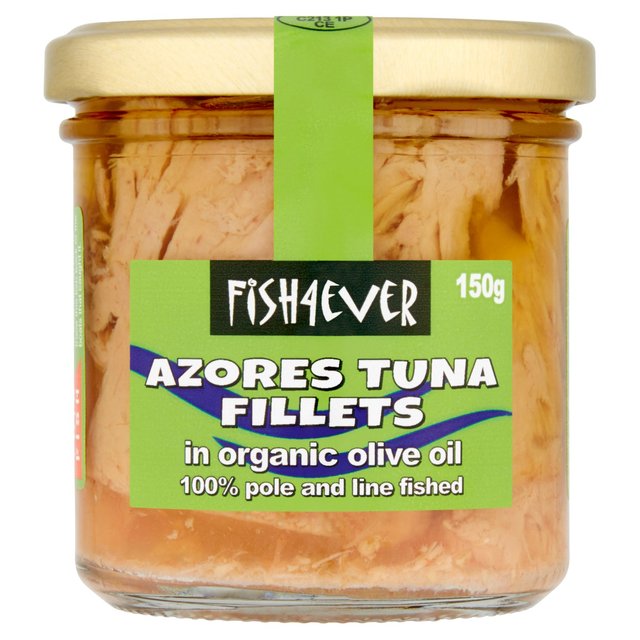 Fish4Ever Organic Tuna Azores Fillets in Olive Oil 150g