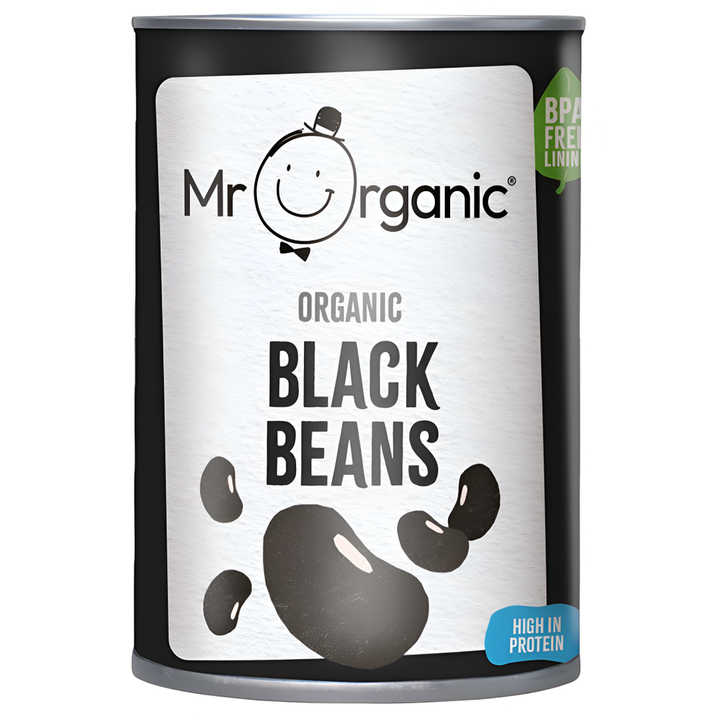 Mr Organic Black Beans 400g