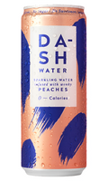 Dash Sparkling Water Peach 330ml