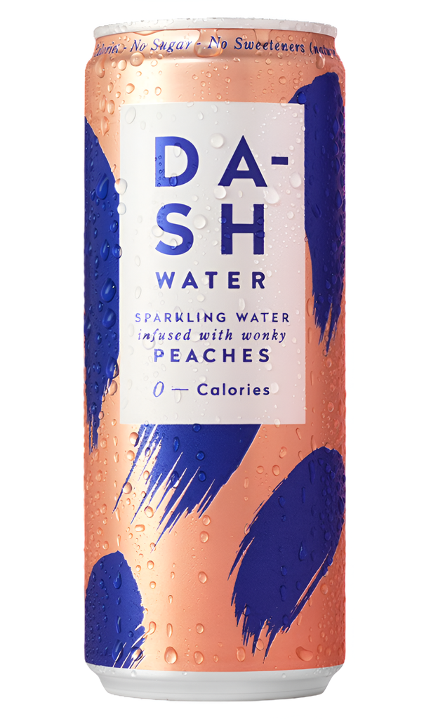 Dash Sparkling Water Peach 330ml