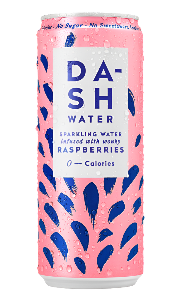 Dash Sparkling Water Raspberry 330ml