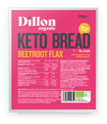 Organic Gluten Free Keto Bread Beetroot Flax 250g