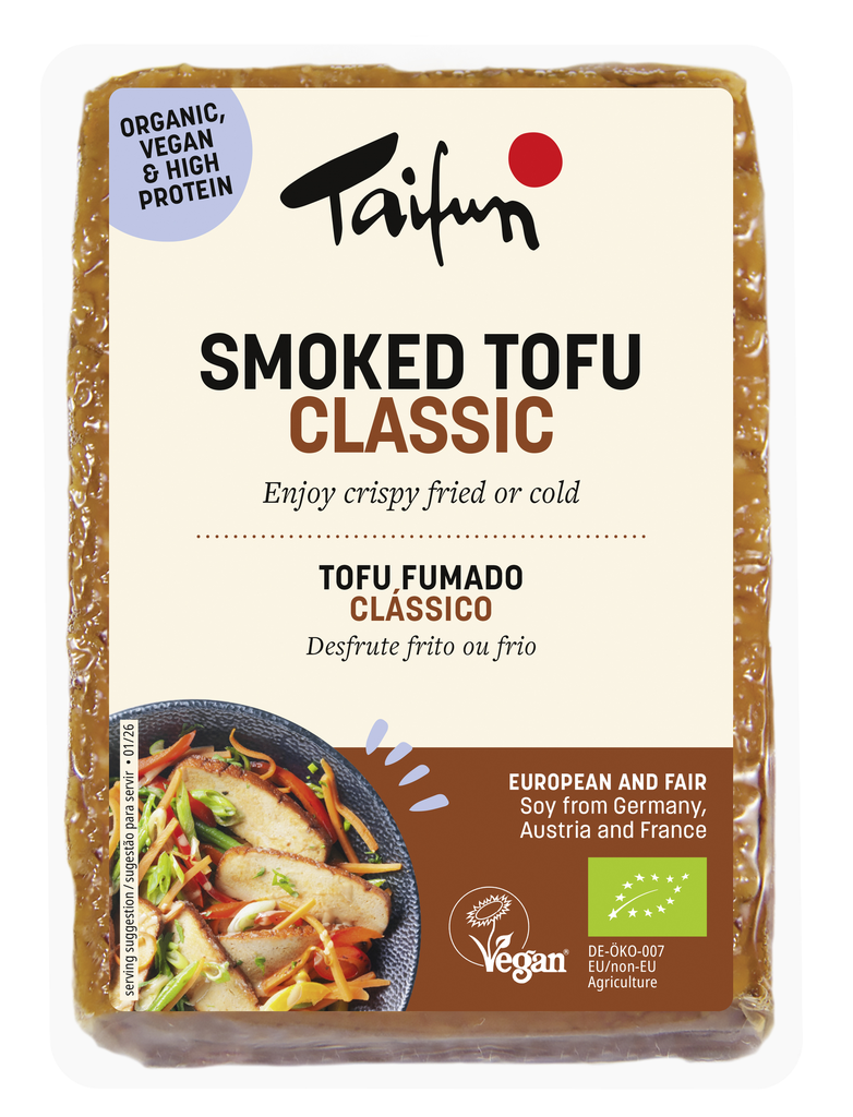 Taifun Organic Tofu Block Smoked 200g