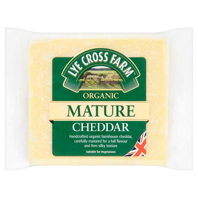 Lye Cross Organic Mature Cheddar 245g