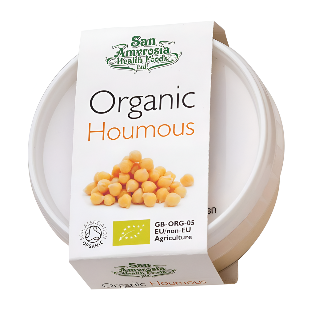 San Amvrosia Organic Houmous 170g