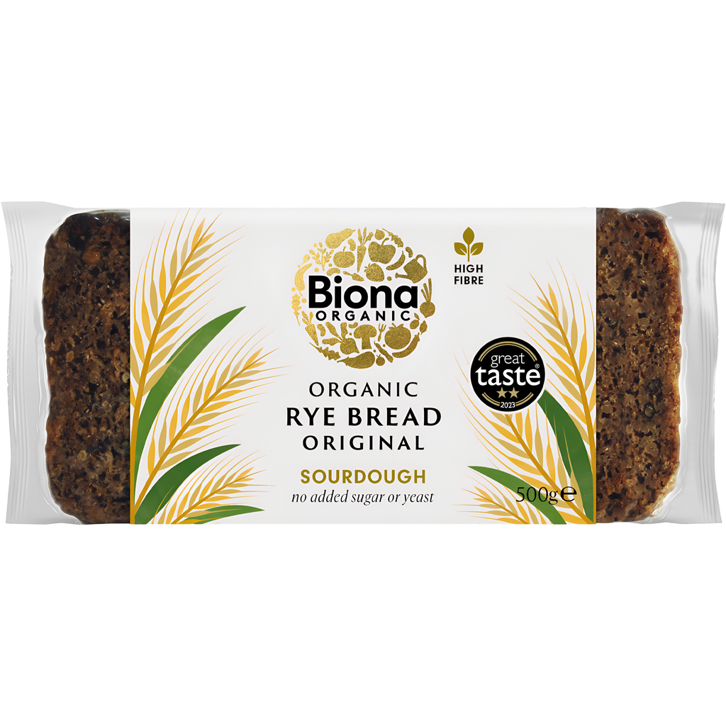 Biona Organic Bread Rye Original 500g