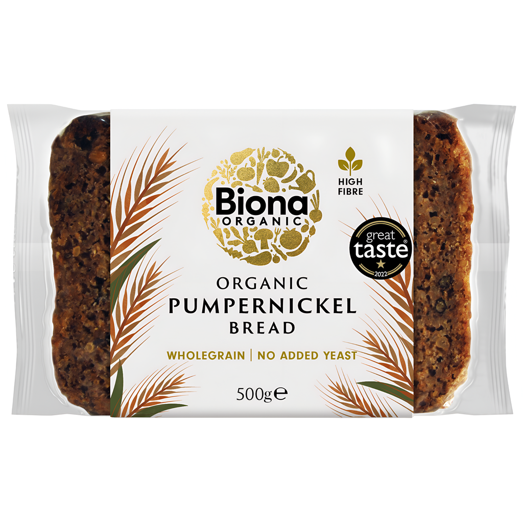 Biona Organic Bread Rye Pumpernickel 500g