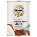 Biona Organic Coconut Milk Light 9% Fat 400ml