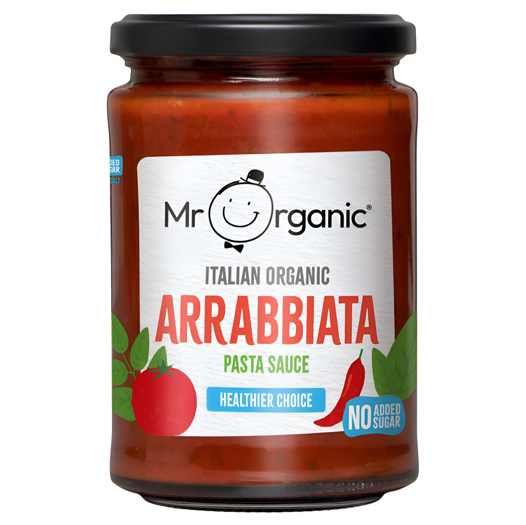 Mr Organic Pasta Sauce Chilli Arrabiata 350g