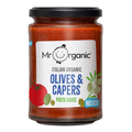 Mr Organic Pasta Sauce Olives & Capers 350g