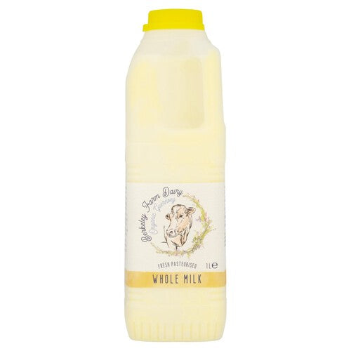 Organic Guernsey Unhomogenised Whole Milk 1L