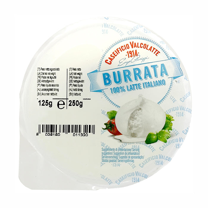Valcolatte Burrata 125g