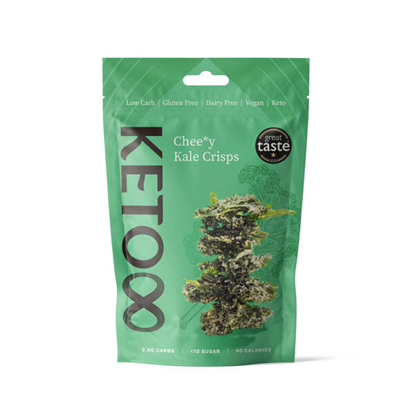 Keto 8 – Chee*y Kale Crisps 30g