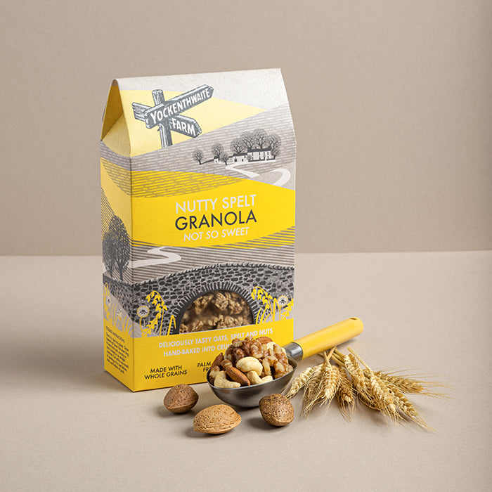 Yockenthwaite Farm – Nutty Spelt Granola Not So Sweet 475g