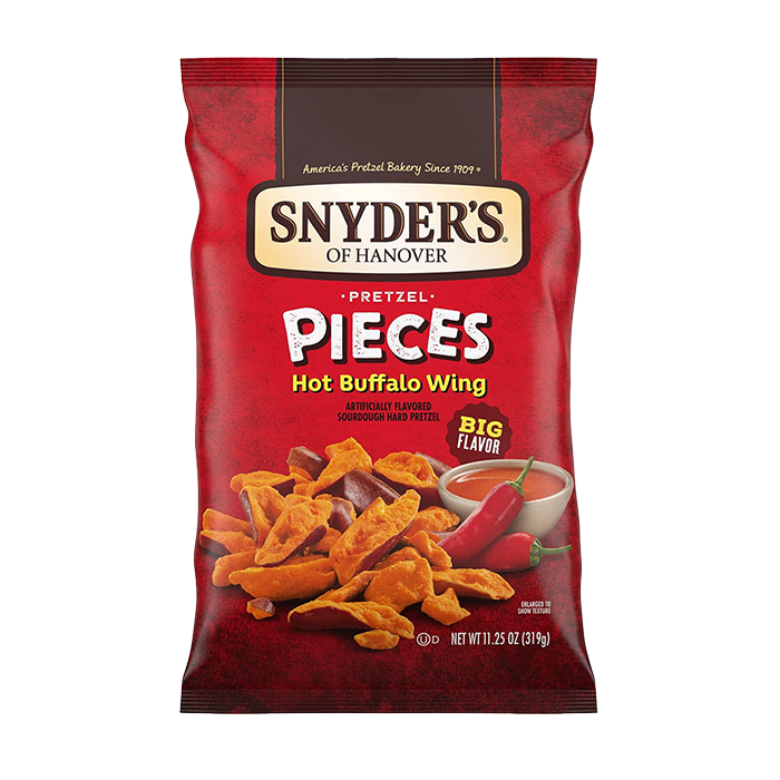 Snyder’s – Pretzel Pieces Hot Buffalo Wings 319g