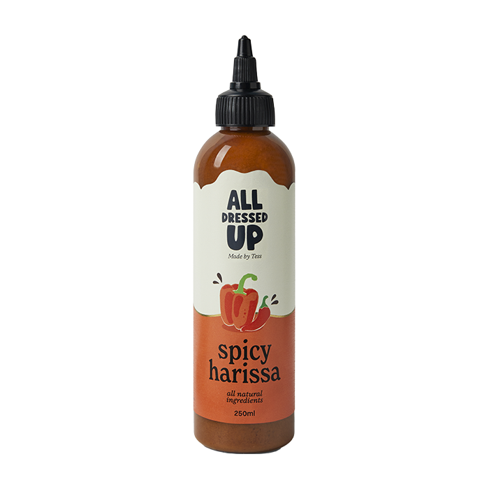 All Dressed Up – Spicy Harissa Dressing 250ml