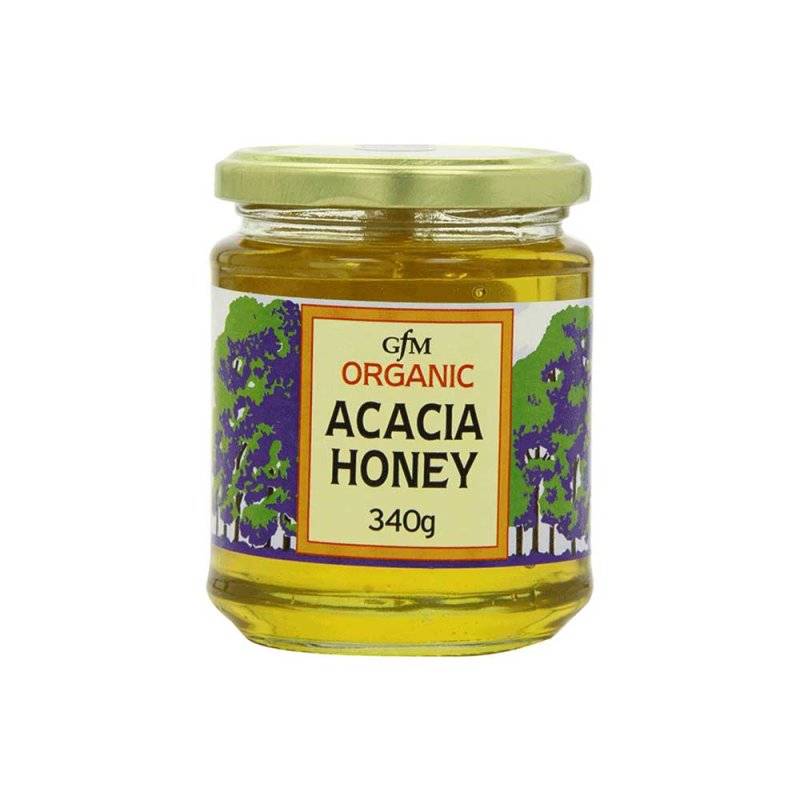 Organic Acacia Honey - Clear 340g