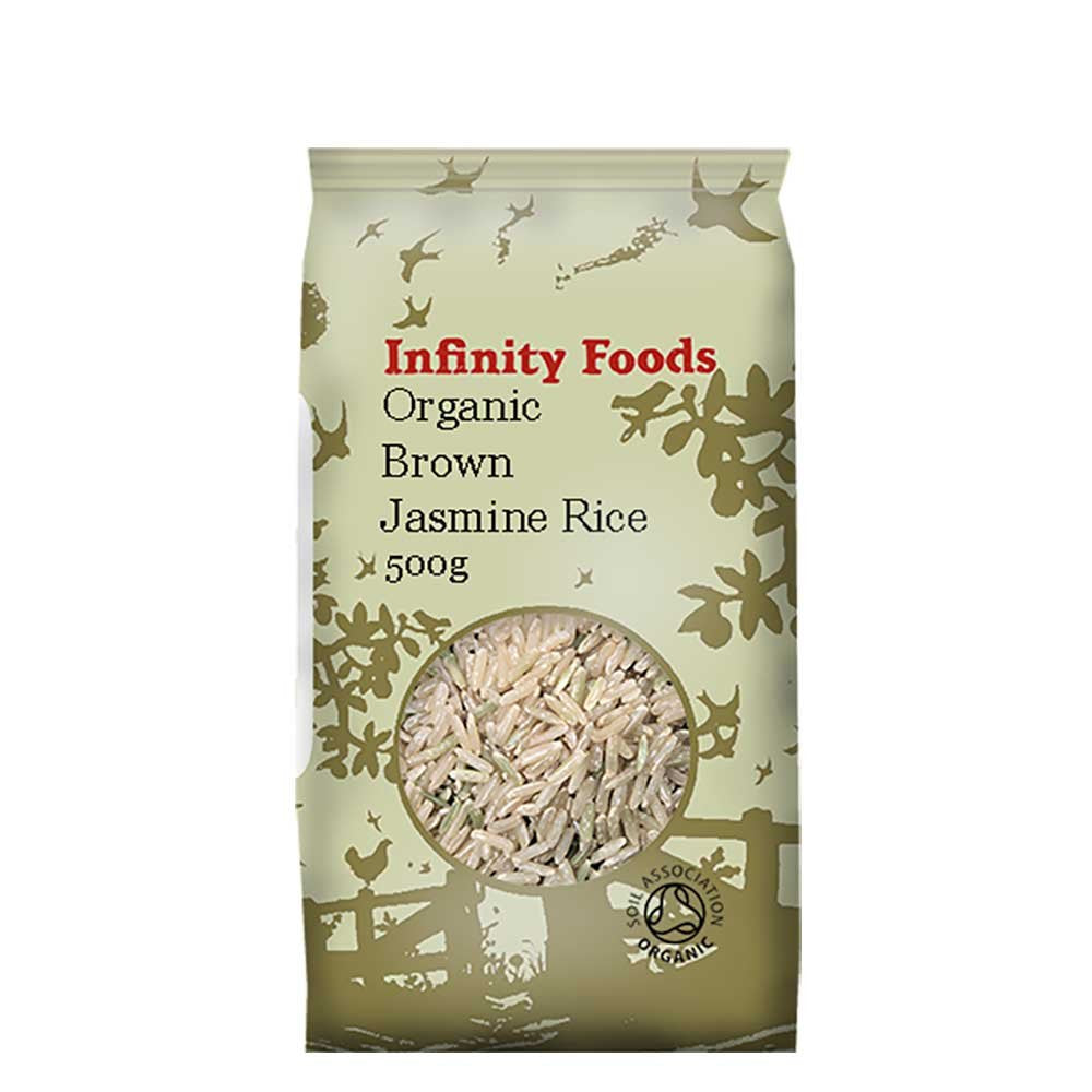 Organic Brown Jasmine Rice 500g