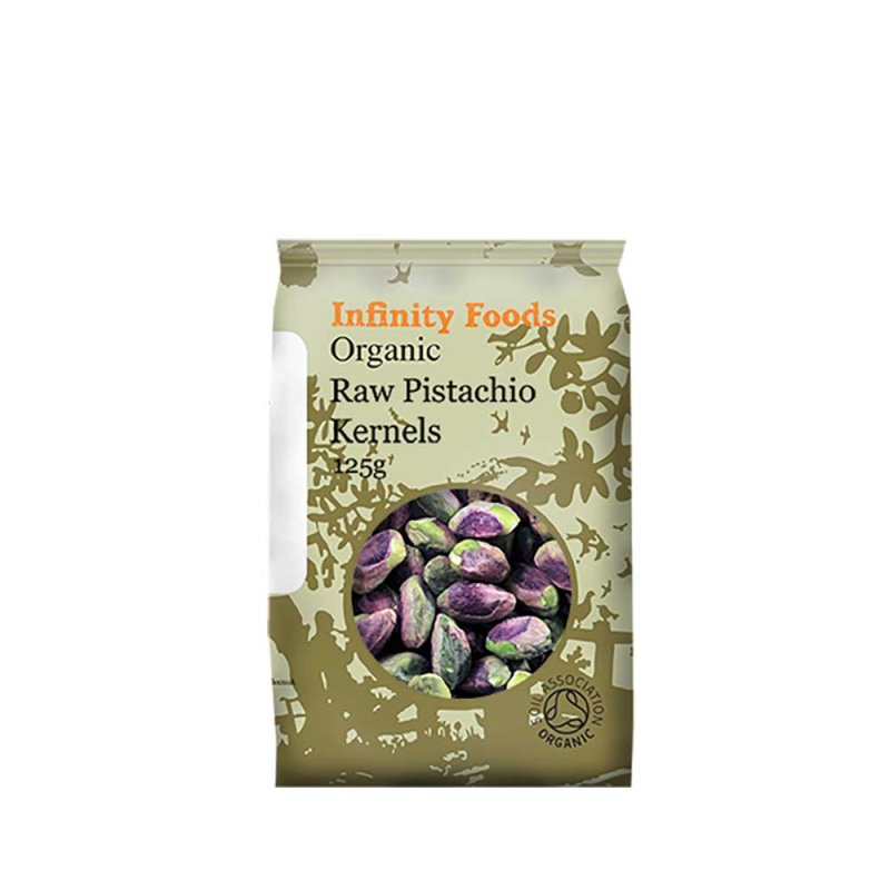Organic Raw Pistachio Kernels 125g