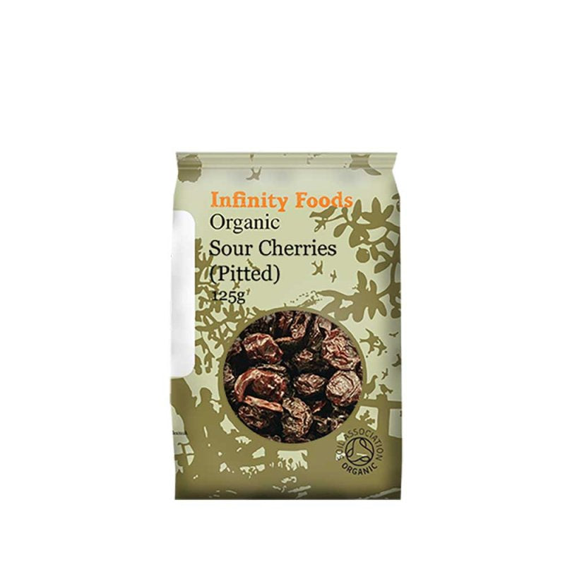 Organic Sour Cherries Pitted 125g