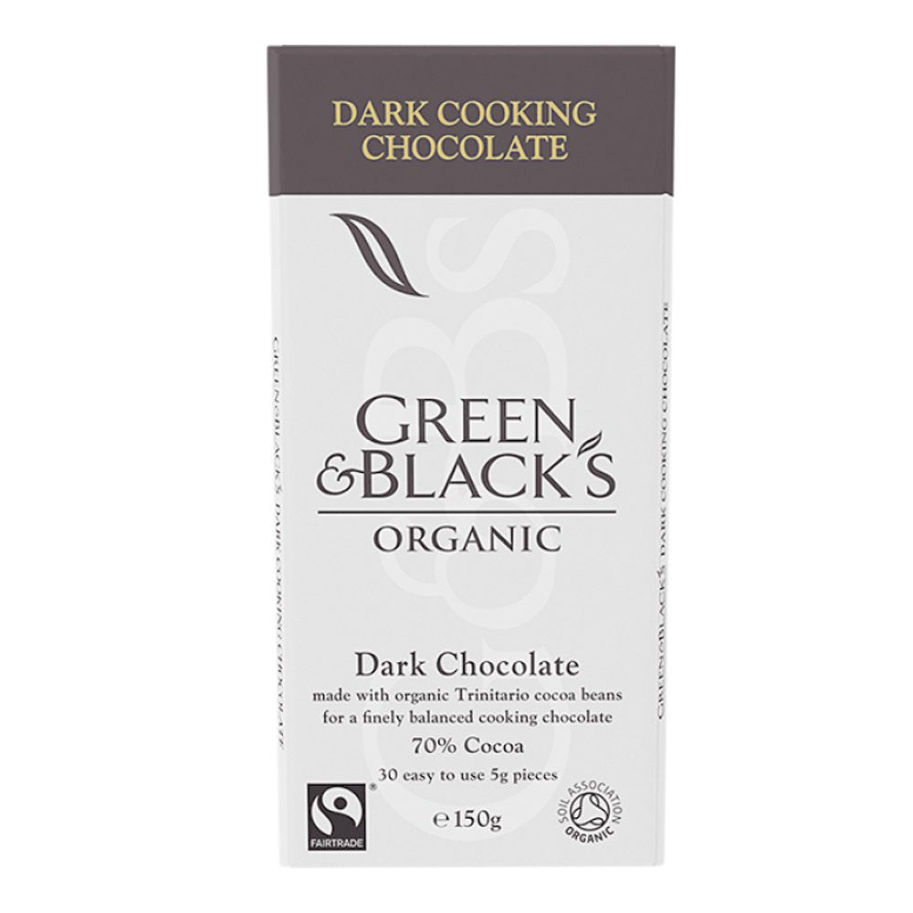 Organic Cooking Chocolate Bar 150g