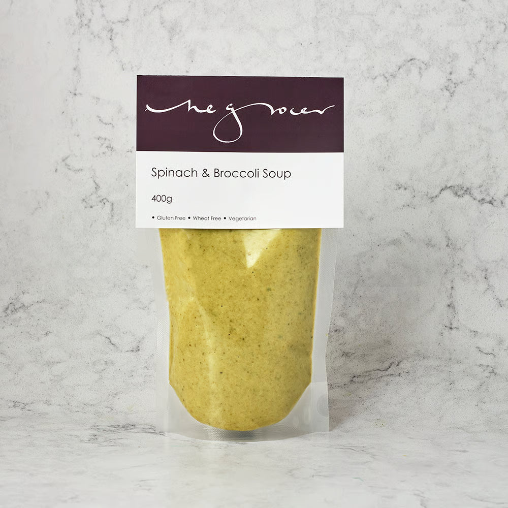 SPINACH & BROCCOLI SOUP 400g