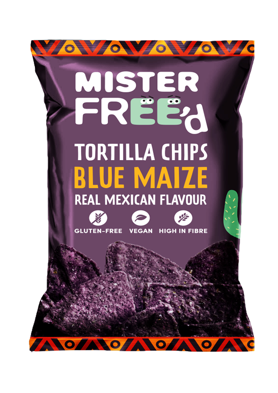 Mister Freed Tortilla Chips - Blue 135g