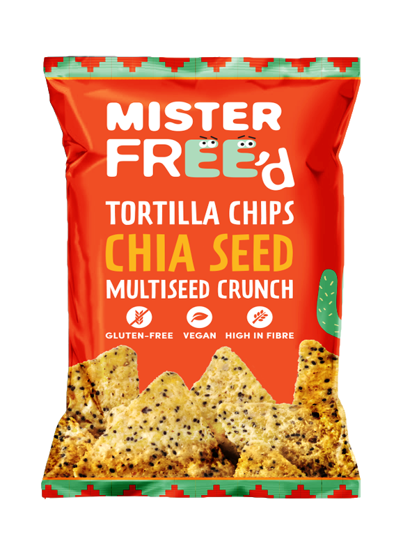 Mister Freed Tortilla Chips - Chia Seeds 135g