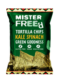 Mister Freed Tortilla Chips - Kale Spinach 135g
