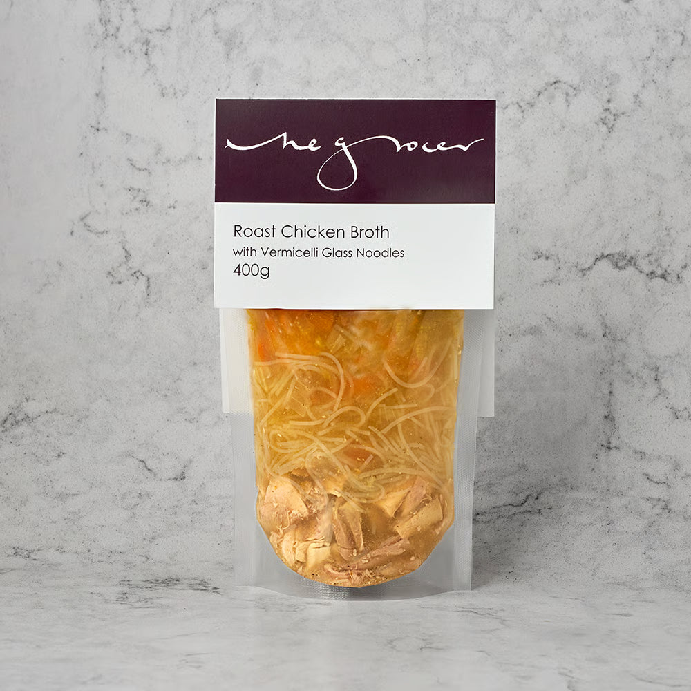 ROAST CHICKEN BROTH WITH VERMICELLI 400g