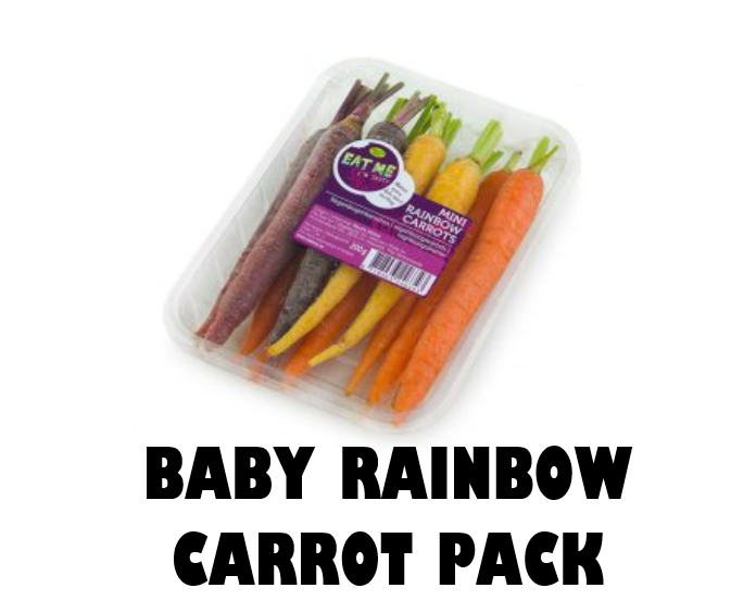 Baby Rainbow Carrot Pack