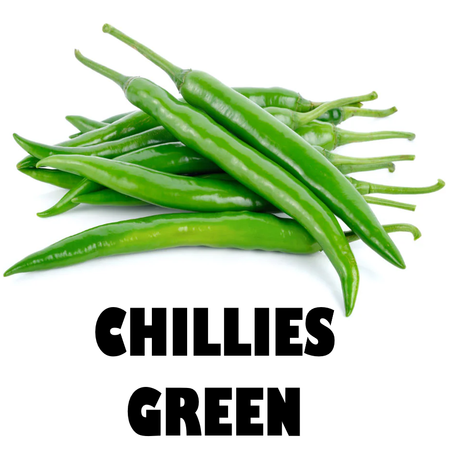 Chillies Green - 100g