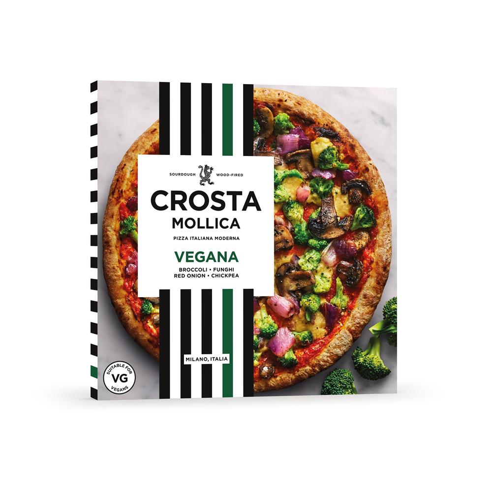 Pizza Vegana - Broccoli Red Onion Mushrooms and Chickpea 498g