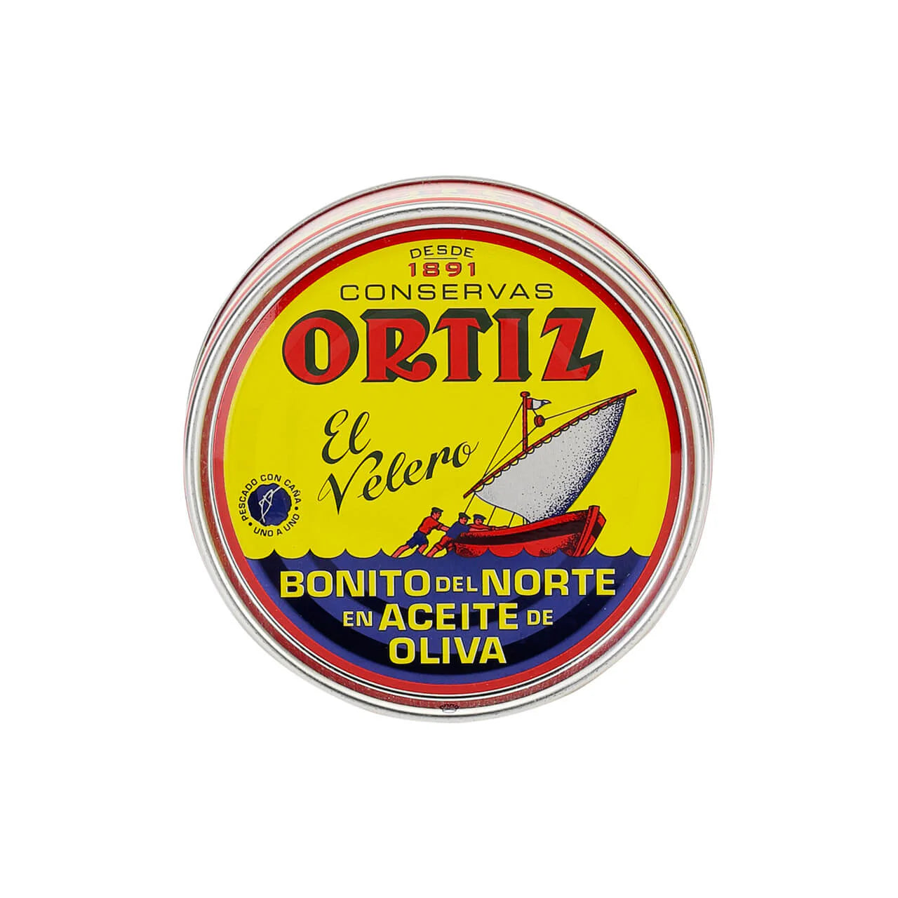 Ortiz White Tuna Fillets in Olive Oil, Line Caught, 250g