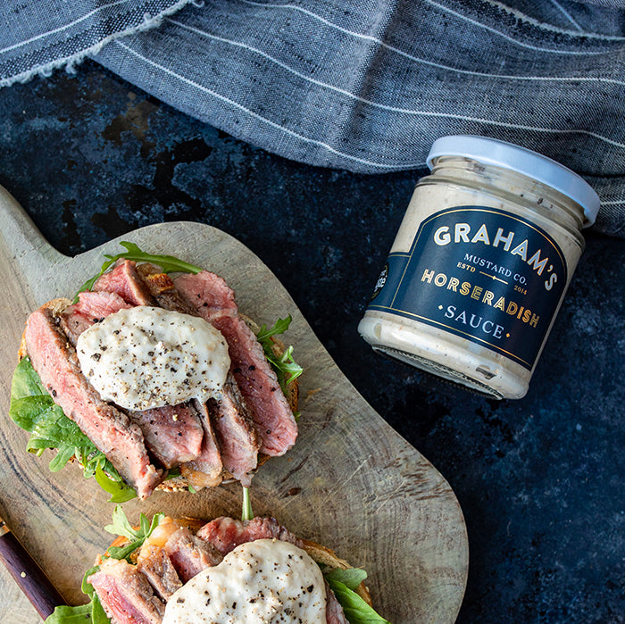 Graham’s Mustard – Horseradish 190g