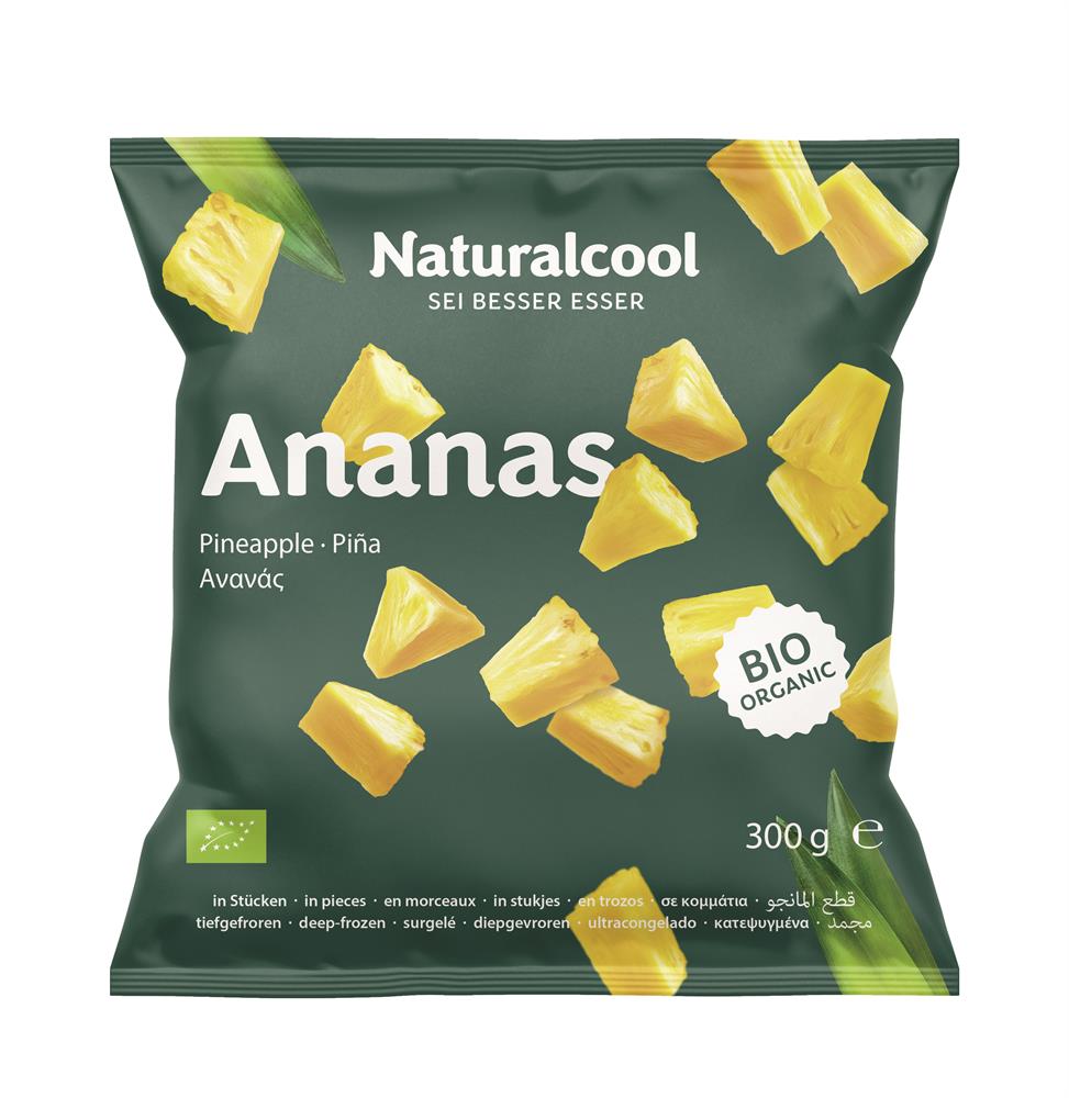 Organic Pineapple Pieces 300g