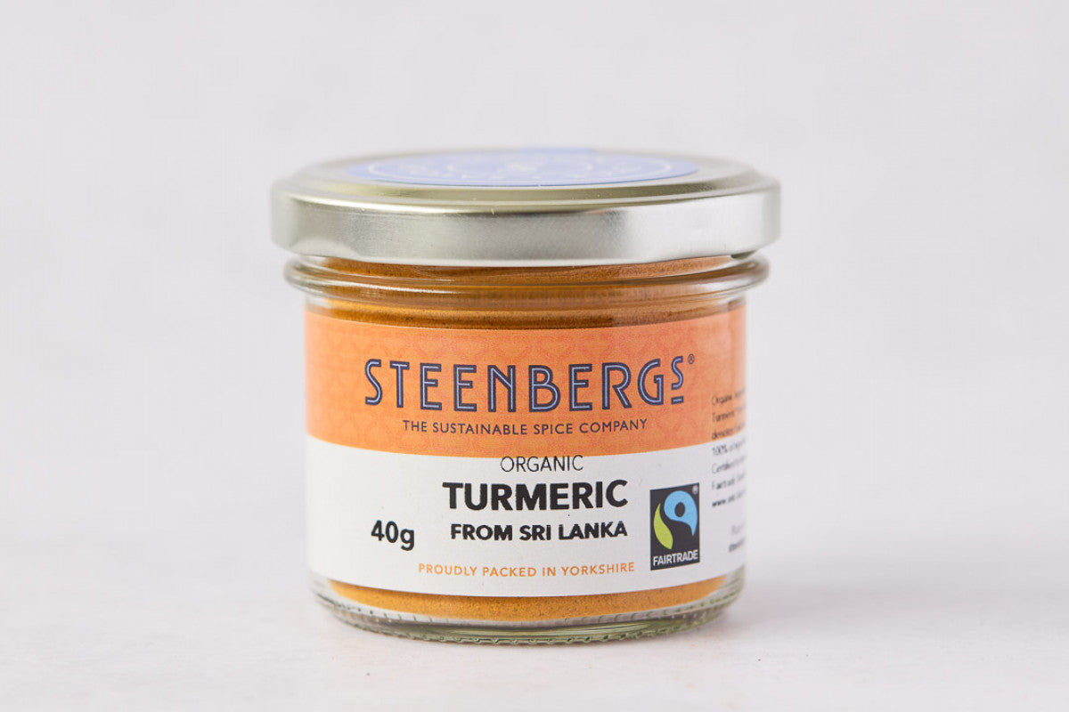 Organic Fairtrade Turmeric Powder Standard 40g