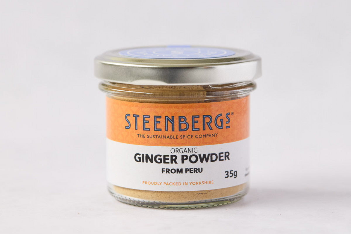 Organic Ginger Powder Standard Glass Jar 35g