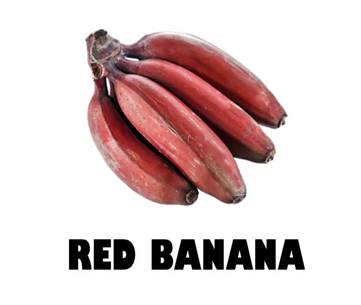 Red Banana Bunch