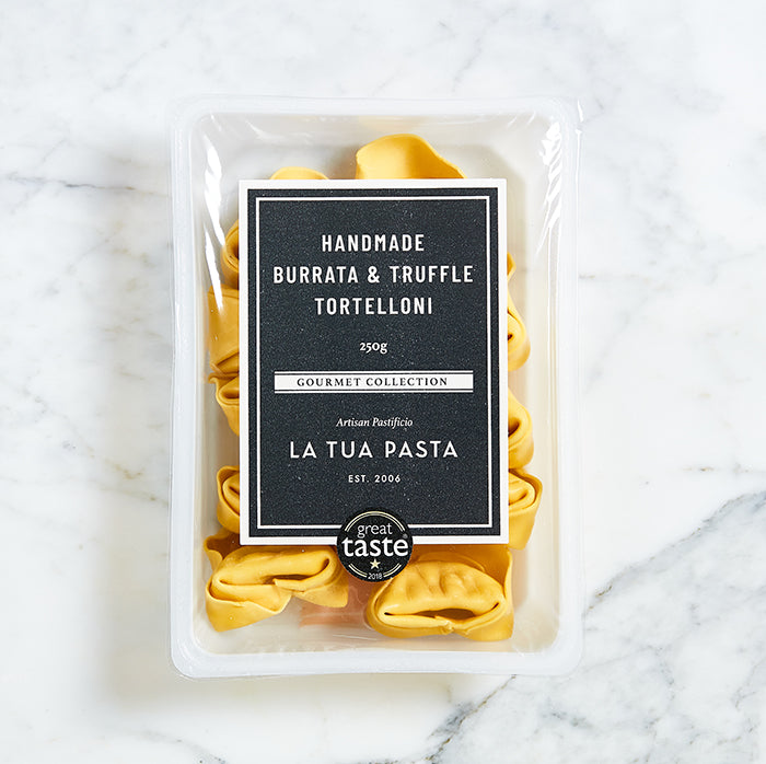 La Tua Pasta Tortelloni Black Truffle & Burrata 250g