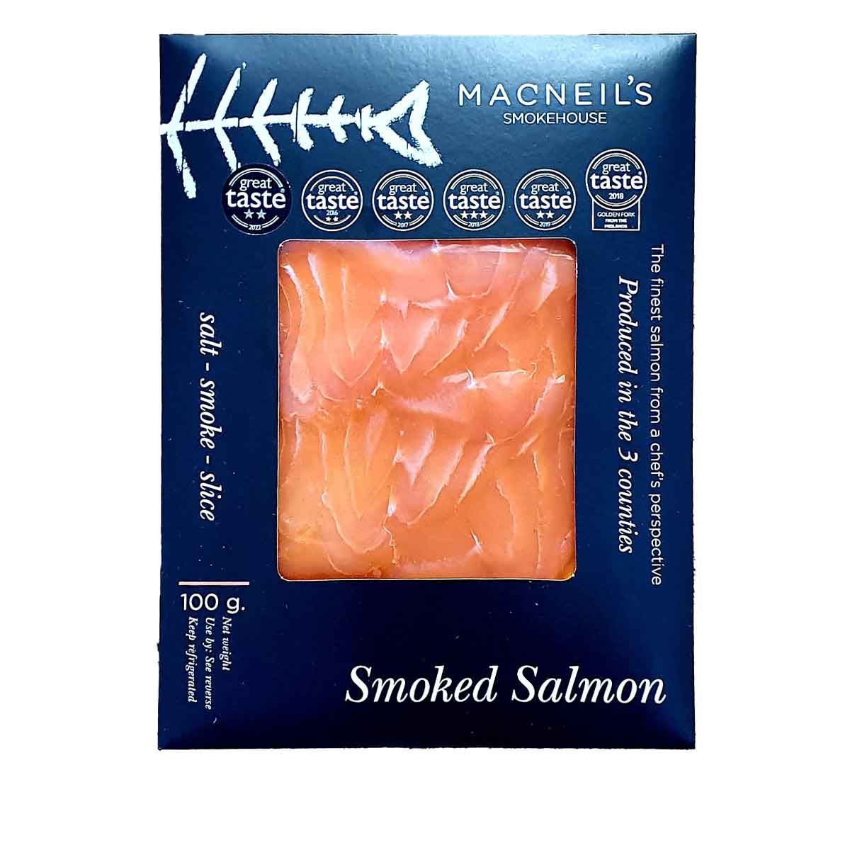 Macneil's Smokehouse Smoked Salmon 100g