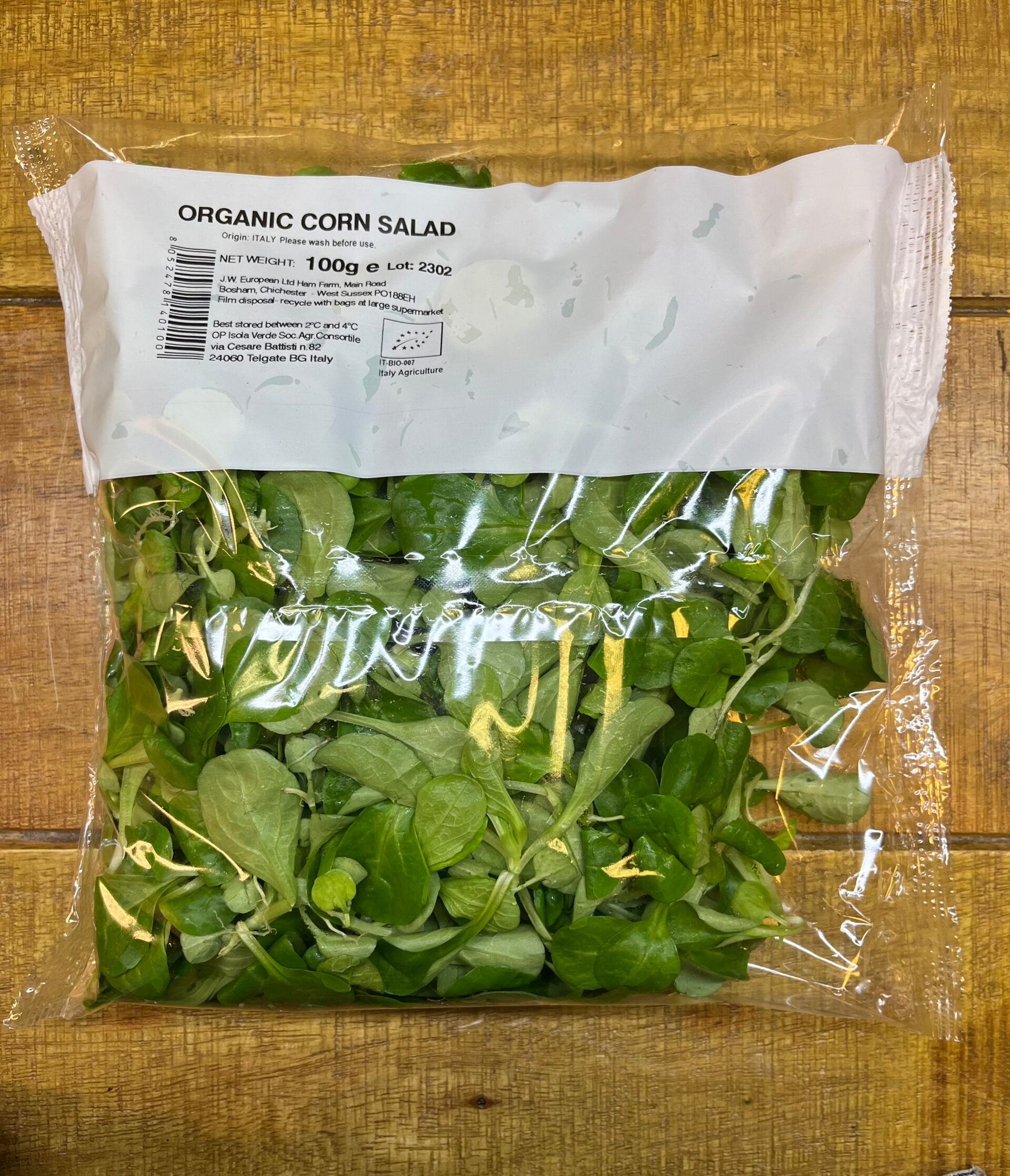 Organic Corn Salad