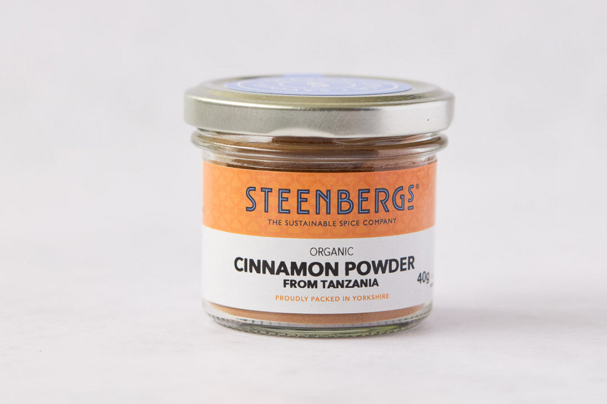 Organic Cinnamon Powder Standard Glass Jar 40g