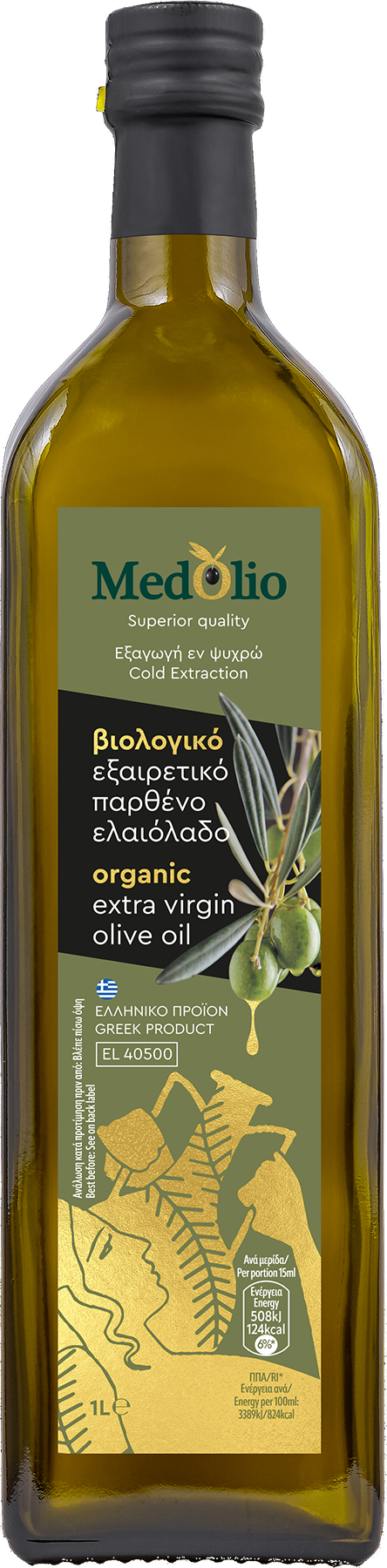 Medolio Organic Extra Virgin Olive Oil 1L